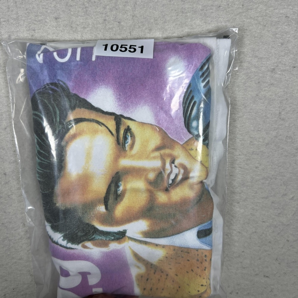 Vintage‎ Elvis Presley Stamp Shirt Mens XL White High Cotton USA 90s Graphic Tee - Picture 10 of 10